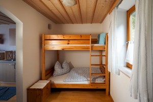 Ferienwohnung 2 - 2. Schlafzimmer mit Stockbetten