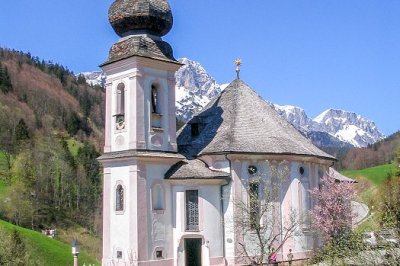 Die Wallfahrtskirche Maria Gern