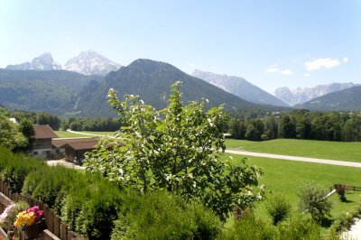 Ausblick vom Gästehaus Gore