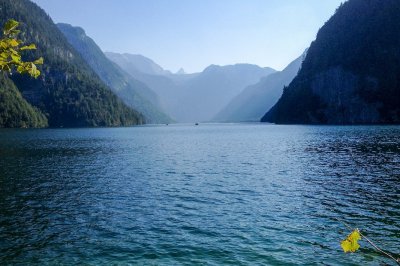 Der Königssee vom Malerwinkl aus